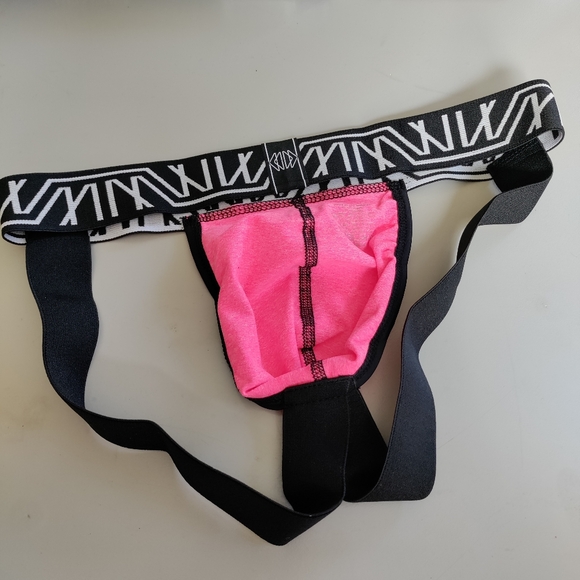 Marco Marco jock Core Collection PINK heathered jersey sexy Medium Large NWT - Picture 7 of 8